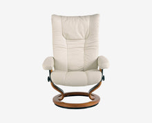 Load image into Gallery viewer, Stressless® Wing Recliner & Ottoman