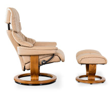 Load image into Gallery viewer, Stressless® Reno Recliner & Ottoman