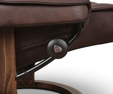 Load image into Gallery viewer, Stressless® Admiral Recliner & Ottoman - Chocolate