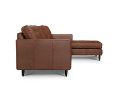 Load image into Gallery viewer, Tora Leather Right Chaise Sectional
