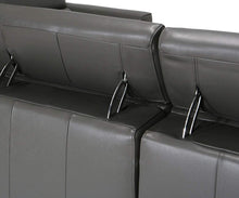 Load image into Gallery viewer, Lewen Leather Power Reclining Sectional