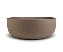 Load image into Gallery viewer, Matera Low Planter - Neutral Brown
