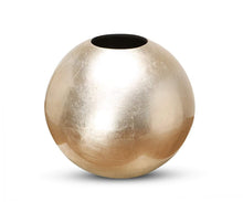 Load image into Gallery viewer, Steigen Round Vase - Gold
