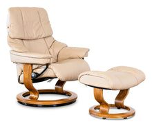 Load image into Gallery viewer, Stressless® Reno Recliner &amp; Ottoman
