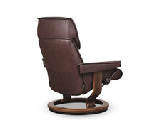 Load image into Gallery viewer, Stressless® Admiral Recliner &amp; Ottoman - Chocolate
