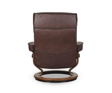 Load image into Gallery viewer, Stressless® Admiral Recliner &amp; Ottoman - Chocolate
