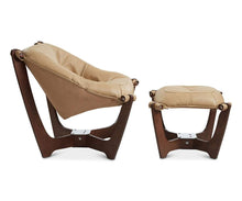 Load image into Gallery viewer, Luna Low Back Chair - Walnut Frame
