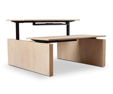 Load image into Gallery viewer, Jensen Double Sit Stand Desk with Panels
