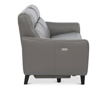 Load image into Gallery viewer, Regine Leather Power Reclining Sofa
