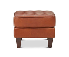 Load image into Gallery viewer, Gustav Leather Ottoman
